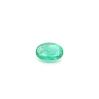 0.77 ct Oval Green Natural Emerald
