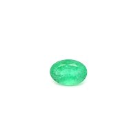 0.63 ct Oval Green Natural Emerald