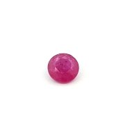 0.91 ct Round Red Natural Ruby
