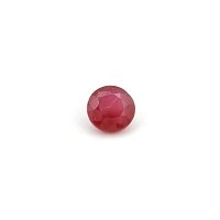 0.98 ct Round Red Natural Ruby