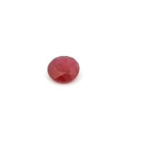0.81 ct Round Red Natural Ruby