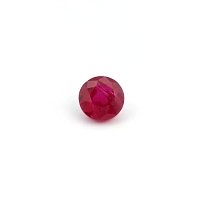 1.11 ct Round Red Natural Ruby