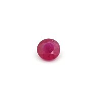 0.92 ct Round Red Natural Ruby