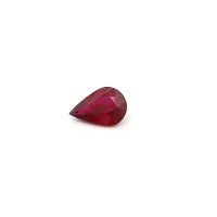 0.69 ct Pear Red Natural Ruby