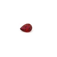 0.43 ct Pear Red Natural Ruby