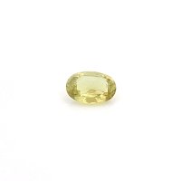 0.77 ct Oval Yellow Natural Sapphire