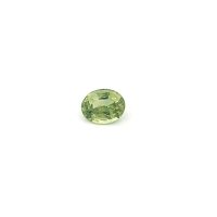0.63 ct Oval Green Natural Sapphire