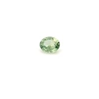 0.50 ct Oval Green Natural Sapphire