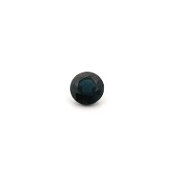 0.59 ct Round Blue Natural Sapphire