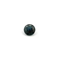 0.58 ct Round Blue Natural Sapphire