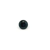 0.62 ct Round Blue Natural Sapphire