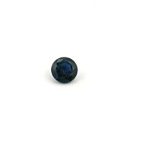 0.53 ct Round Blue Natural Sapphire