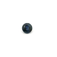 0.53 ct Round Blue Natural Sapphire