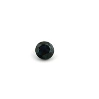 0.59 ct Round Blue Natural Sapphire