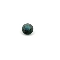0.61 ct Round Blue Natural Sapphire