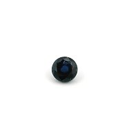 0.56 ct Round Blue Natural Sapphire