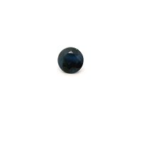 0.56 ct Round Blue Natural Sapphire
