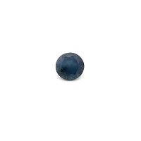 0.68 ct Round Blue Natural Sapphire