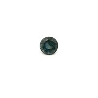 0.60 ct Round Blue Natural Sapphire