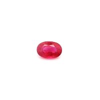 0.74 ct Oval Red Natural Ruby