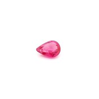 0.59 ct Pear Red Natural Ruby