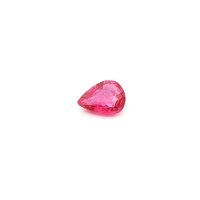 0.55 ct Pear Red Natural Ruby