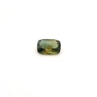 0.67 ct Cushion Green Natural Sapphire