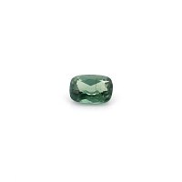 0.64 ct Cushion Green Natural Sapphire