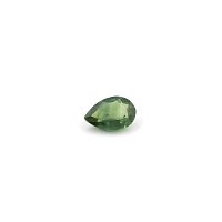 0.54 ct Pear Green Natural Sapphire