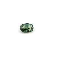 0.61 ct Cushion Green Natural Sapphire