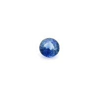 0.69 ct Round Blue Natural Sapphire