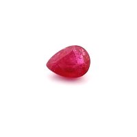 1.55 ct Pear Red Natural Ruby