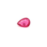 0.84 ct Pear Red Natural Ruby