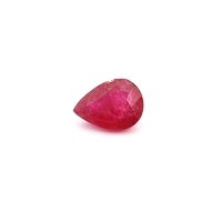 1.31 ct Pear Red Natural Ruby