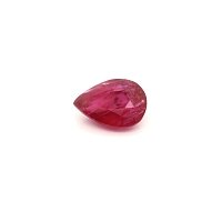 1.39 ct Pear Red Natural Ruby