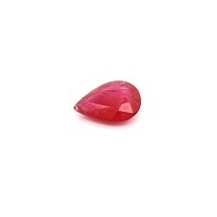 0.98 ct Pear Red Natural Ruby