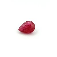 1.38 ct Pear Red Natural Ruby