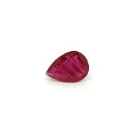 0.99 ct Pear Red Natural Ruby