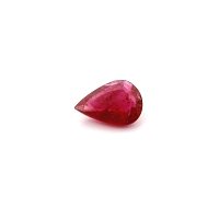 0.97 ct Pear Red Natural Ruby