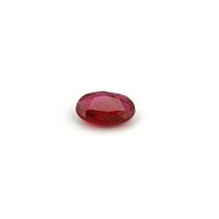 0.76 ct Oval Red Natural Ruby