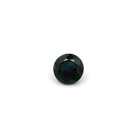 0.97 ct Round Blue Natural Sapphire