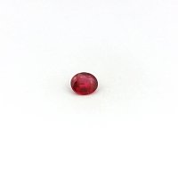 0.24 ct Oval Red Natural Ruby