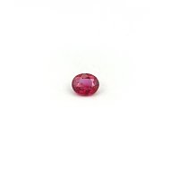 0.21 ct Oval Red Natural Ruby