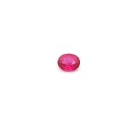 0.25 ct Oval Red Natural Ruby