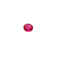 0.33 ct Oval Red Natural Ruby