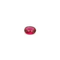 0.32 ct Oval Red Natural Ruby