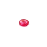 0.44 ct Oval Red Natural Ruby