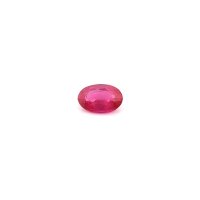 0.41 ct Oval Red Natural Ruby