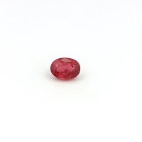 0.55 ct Oval Red Natural Ruby
