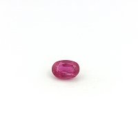 0.51 ct Oval Red Natural Ruby